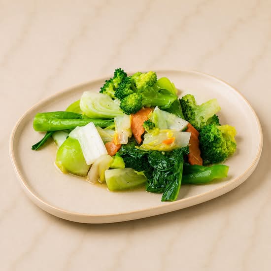 Stir-Fried Mixed Vegetables (Légumes Variés Sautés)炒什菜